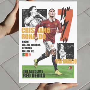 Cristiano Ronaldo – Comic Style Legend Poster